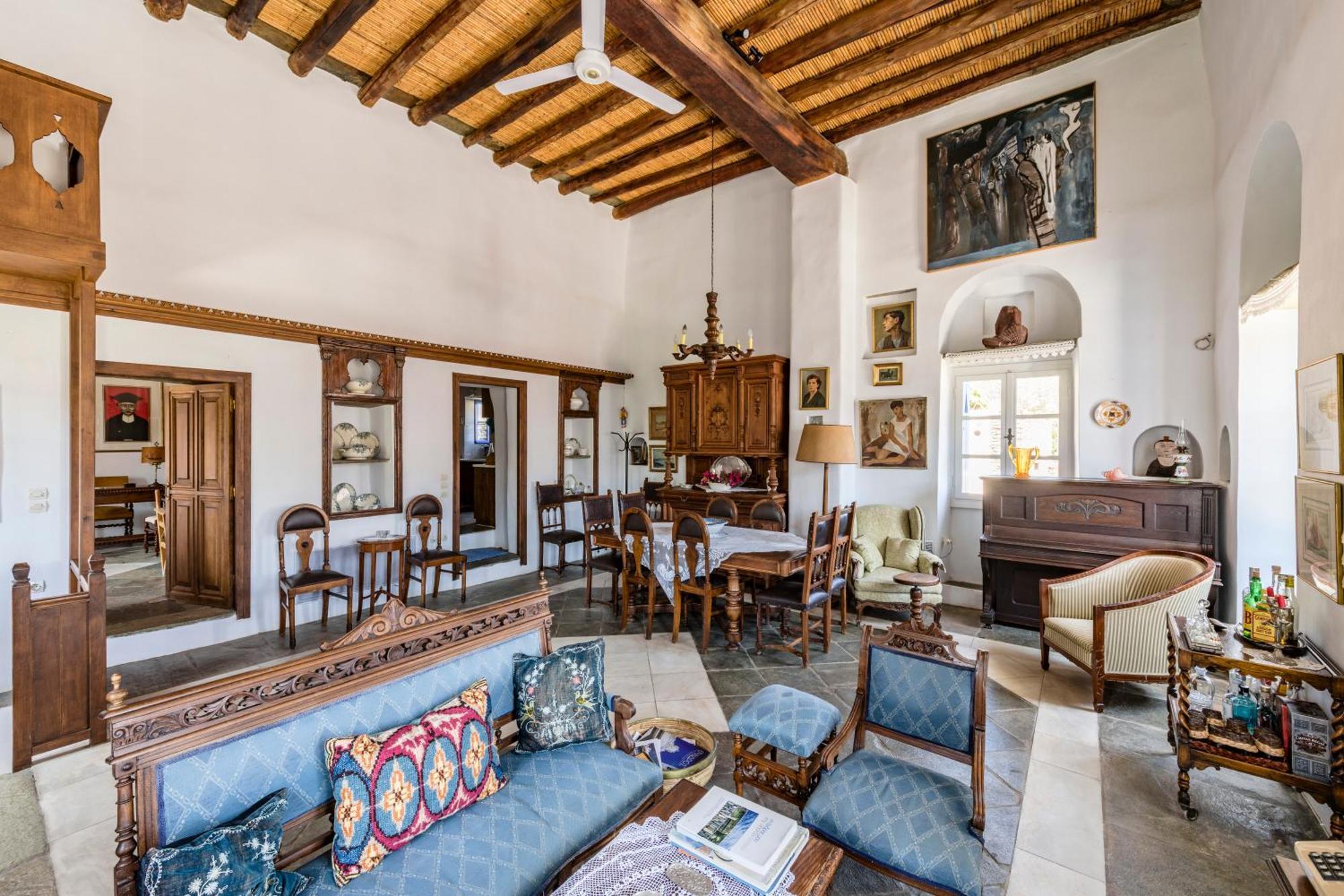 Anezas Mansion Stone-Built Traditional Villa Khónias Exterior foto