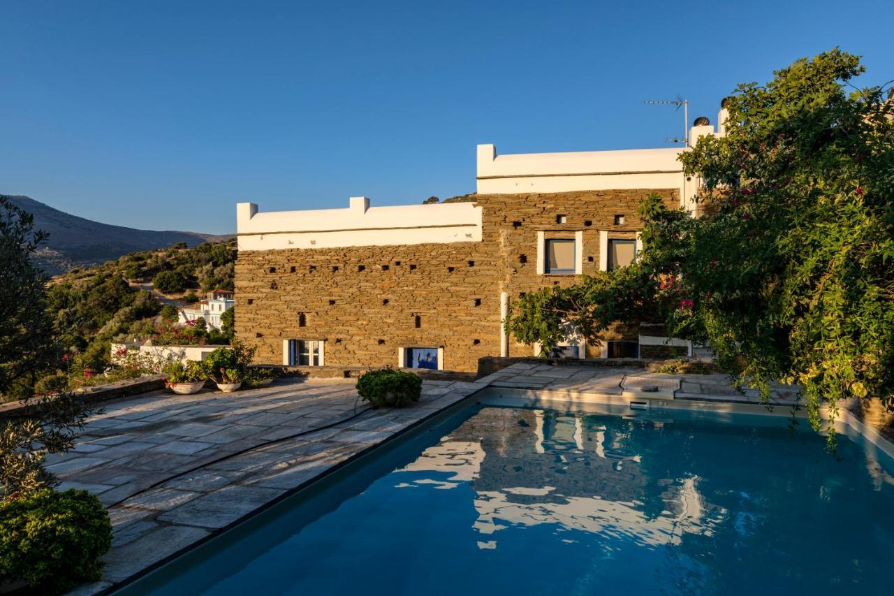 Anezas Mansion Stone-Built Traditional Villa Khónias Exterior foto