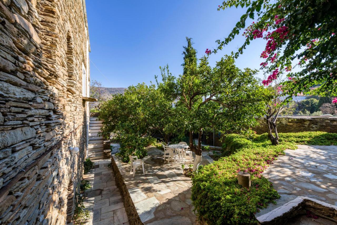 Anezas Mansion Stone-Built Traditional Villa Khónias Exterior foto