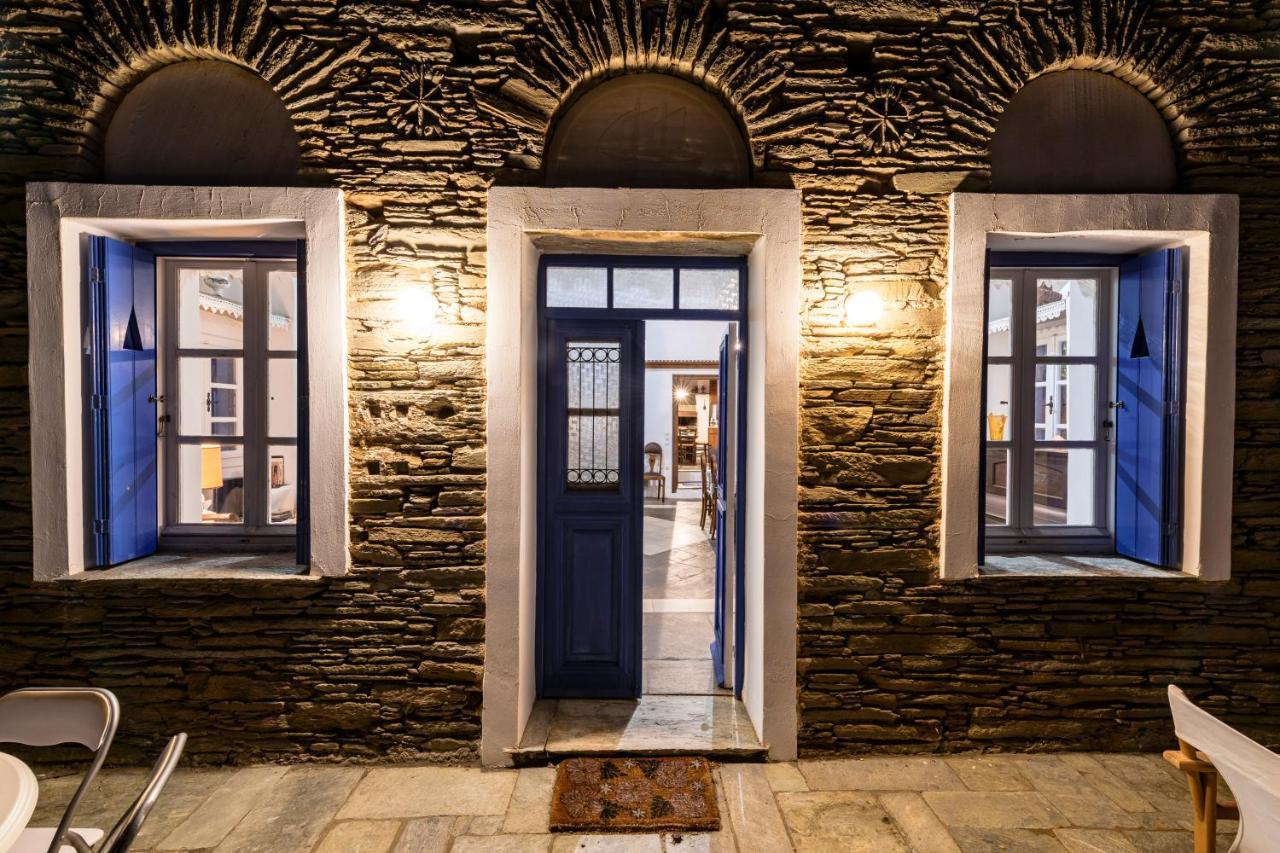 Anezas Mansion Stone-Built Traditional Villa Khónias Exterior foto